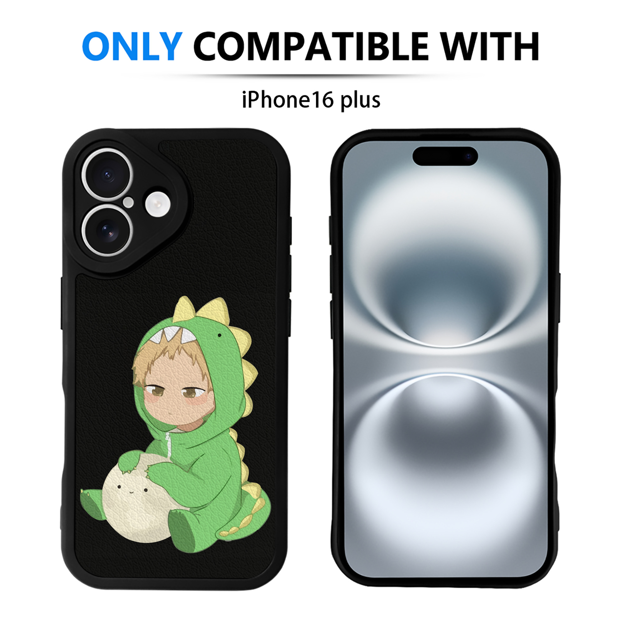 （画像用） ハイキュー!! Haikyu!! 【iPhone 16シリーズ対応】シリコンスマホケース（レザー調） 材質：シリコン